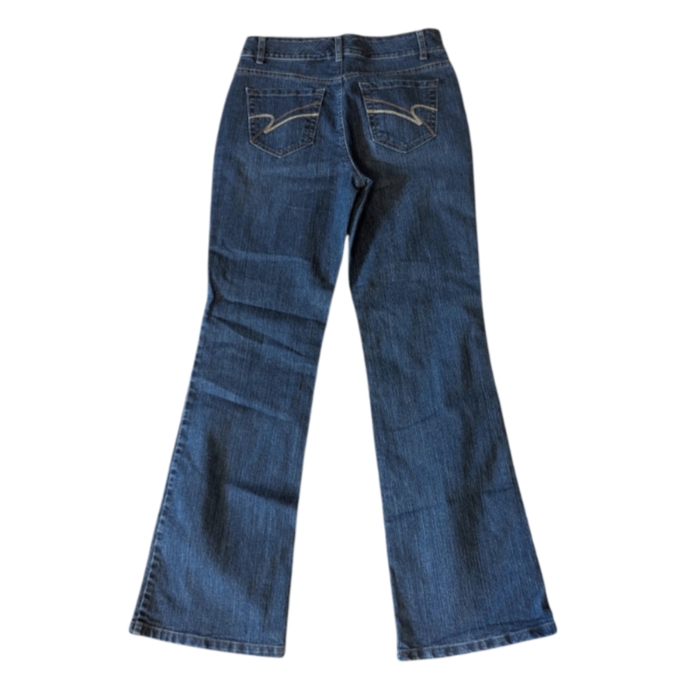 Nine West Tummy Control Bootcut. Midrise Brushed Stretch Demin Jean's. Women's 8